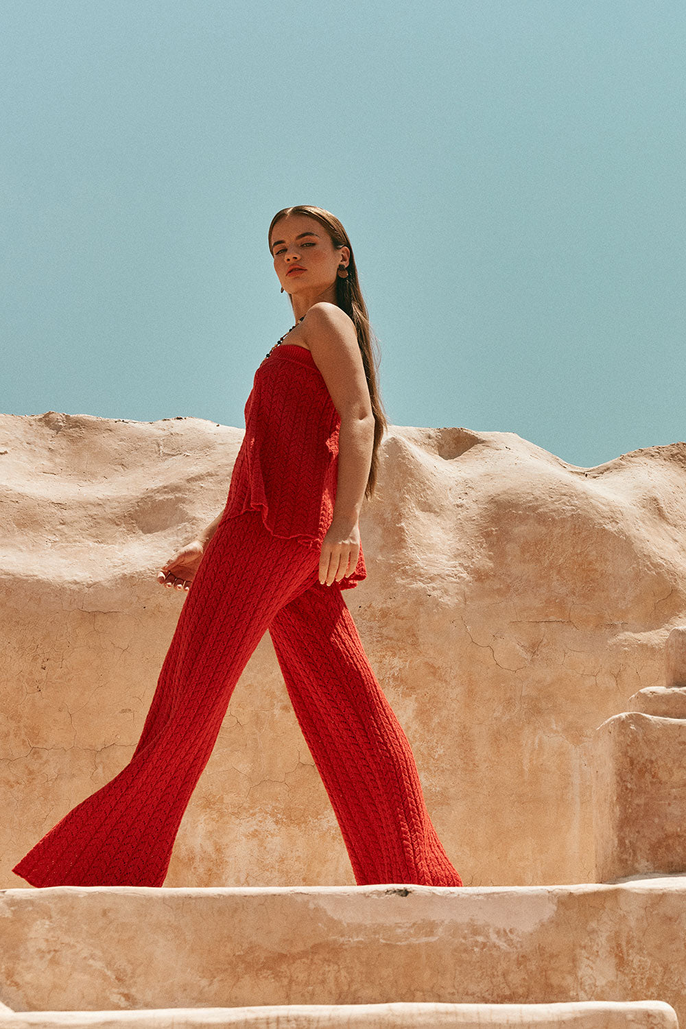 Athena Pants - Red