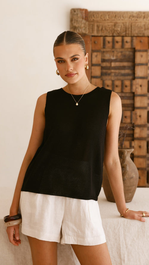Fareeda Top - Black