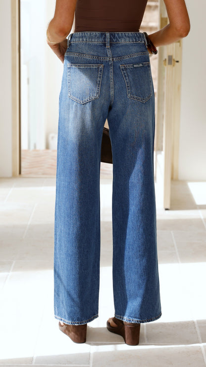 Rollas Kate Baggy Jean - Paris Texas