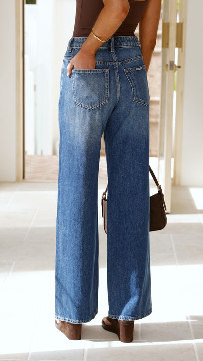 Rollas Kate Baggy Jean - Paris Texas
