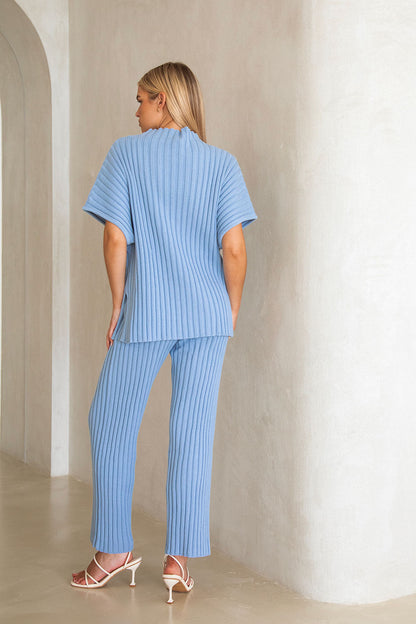 SAMPLE-Celine Pants - Blue