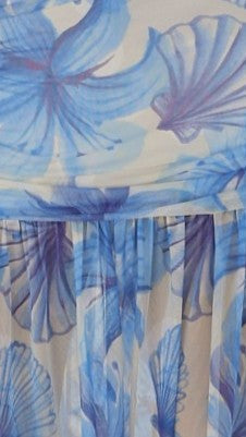 Missy Maxi Skirt - Ocean Bloom