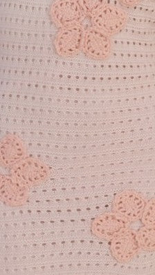 Elodie Crotchet Maxi Dress - Pink