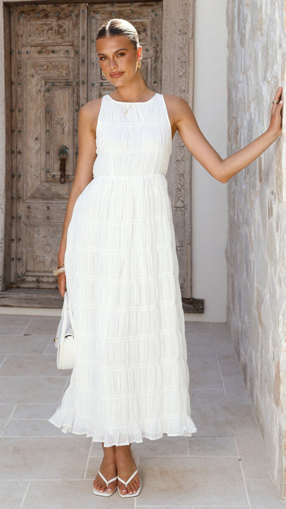 Lassie Maxi Dress - White