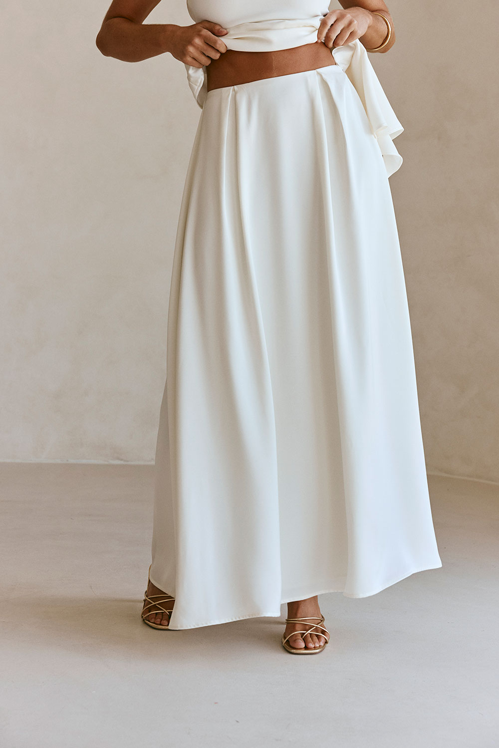 Hailey Skirt - White