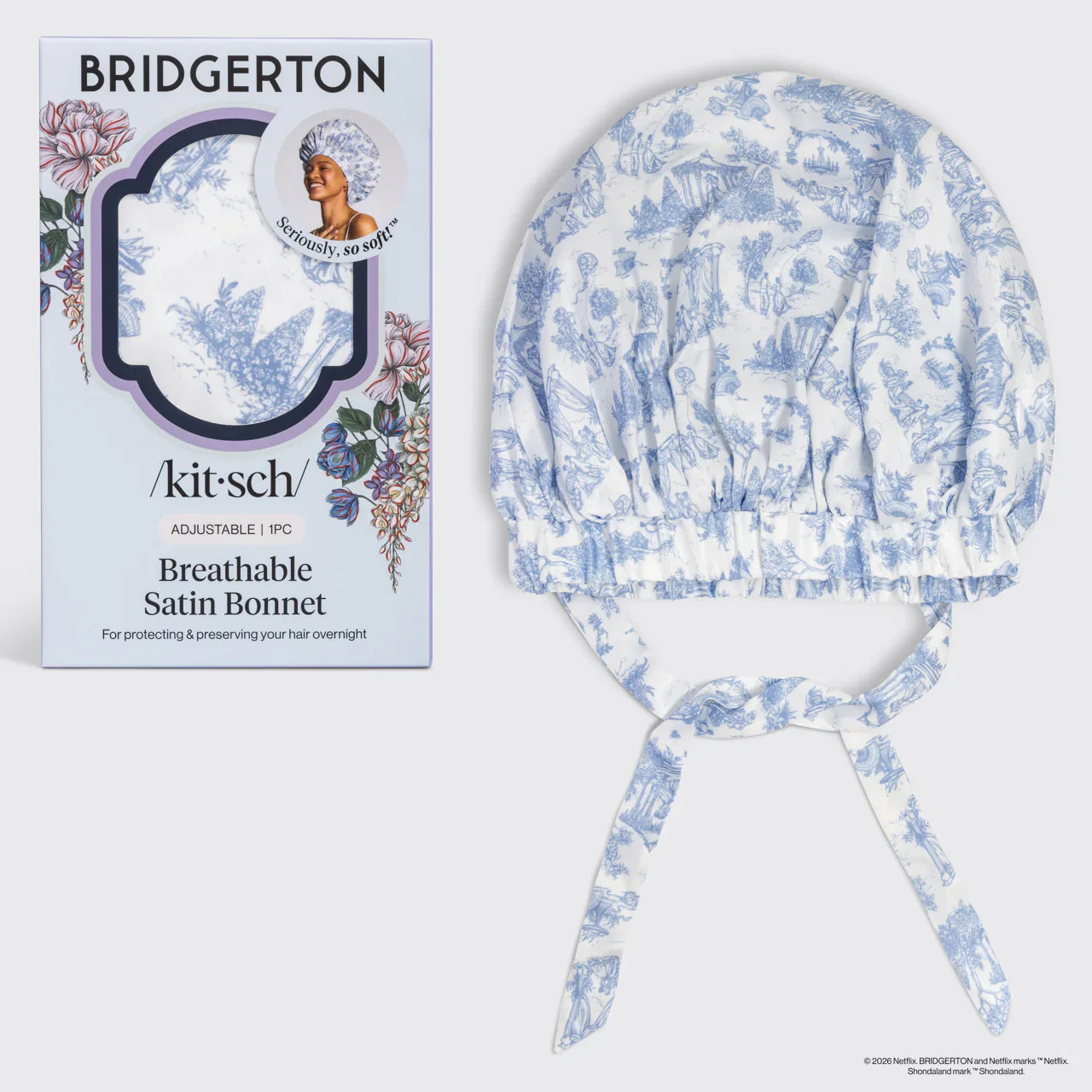 Kitsch Bridgerton Satin Bonnet