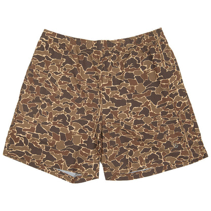 Old Row Camo Swim Trunks