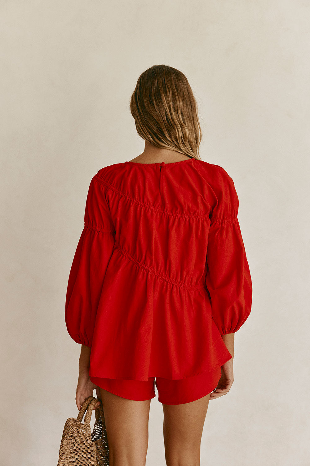 SAMPLE-Akel Top - Cherry