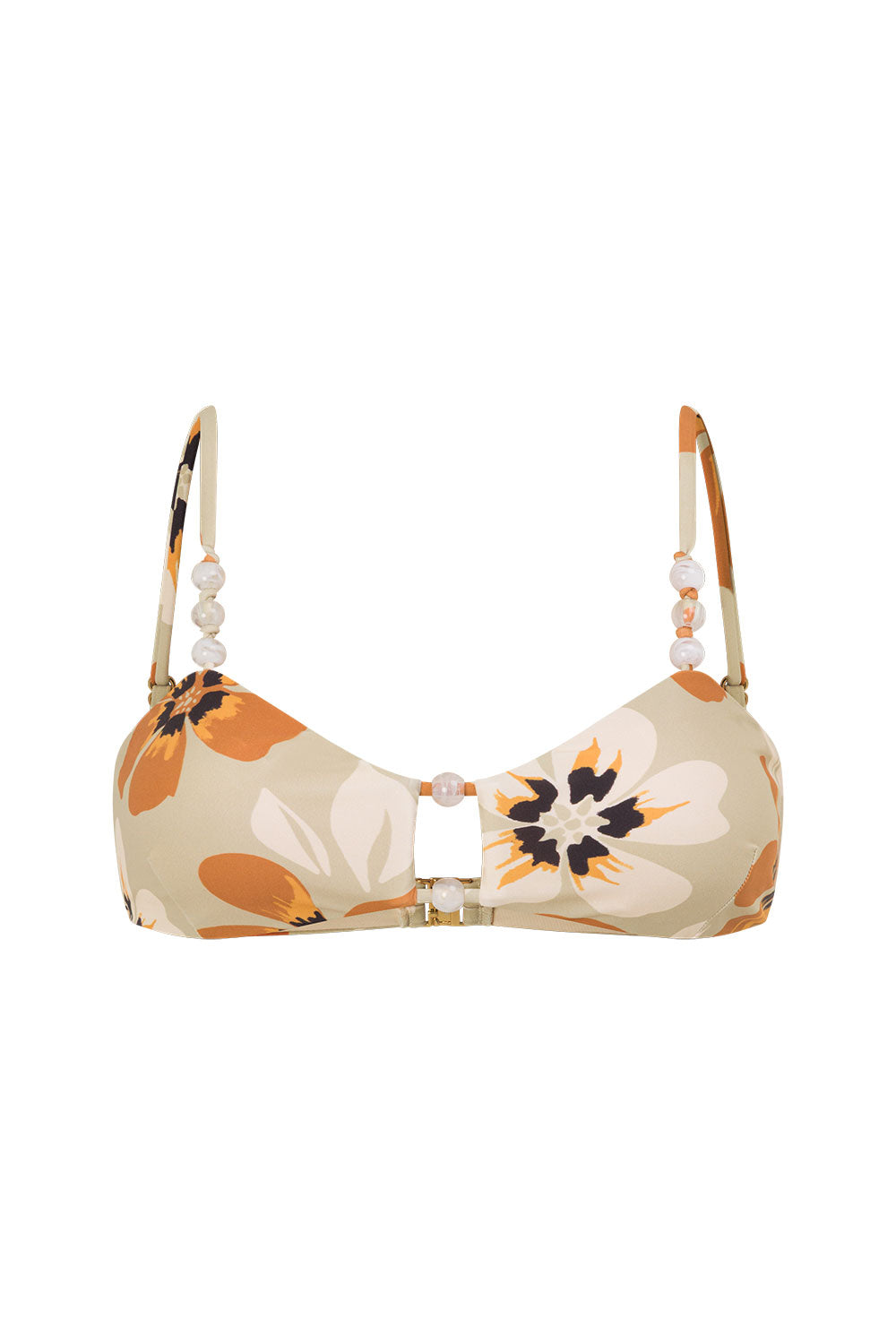 Akela Bandeau Top - Olive Tini