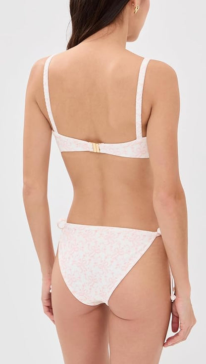 Love Shack Fancy Lorlili Bikini Top