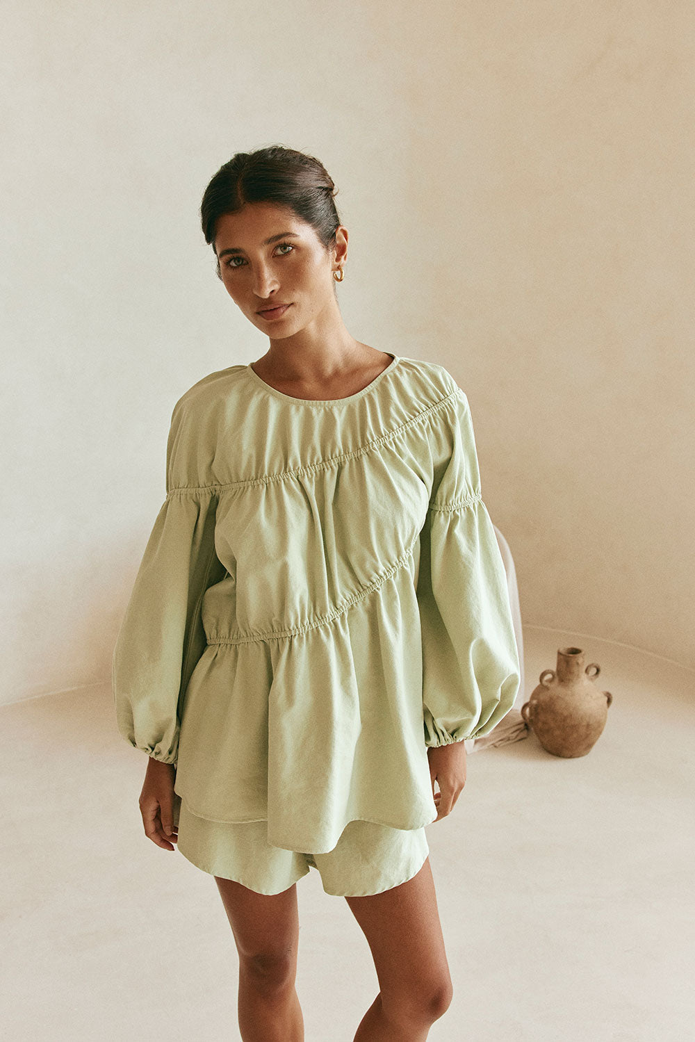 SAMPLE-Akel Top - Mint