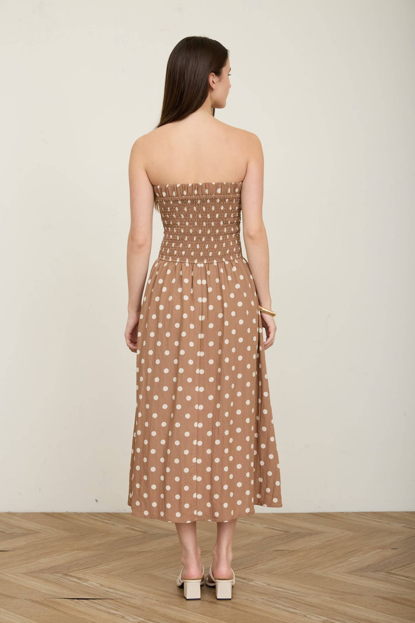 Dots & Roses Midi Dress