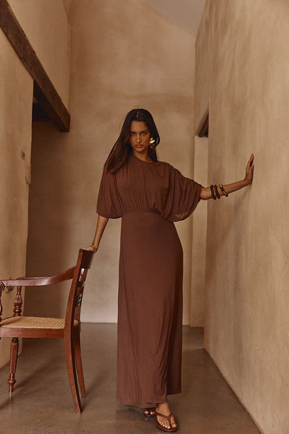 Eira Dress - Chocolate