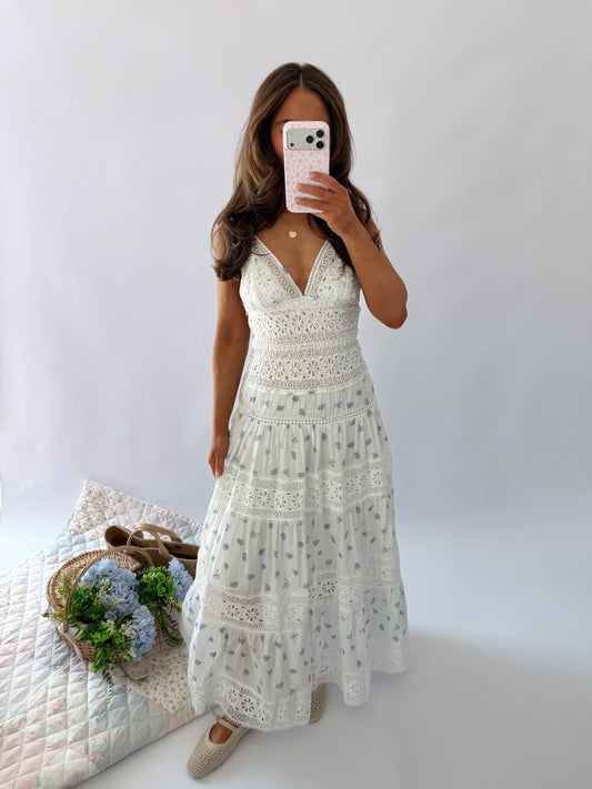 Darling By The Sea Maxi Dress (can’t restock)