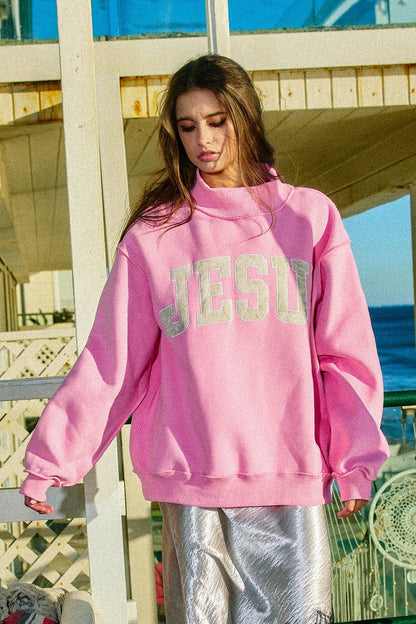Jesus Camo Mockneck
