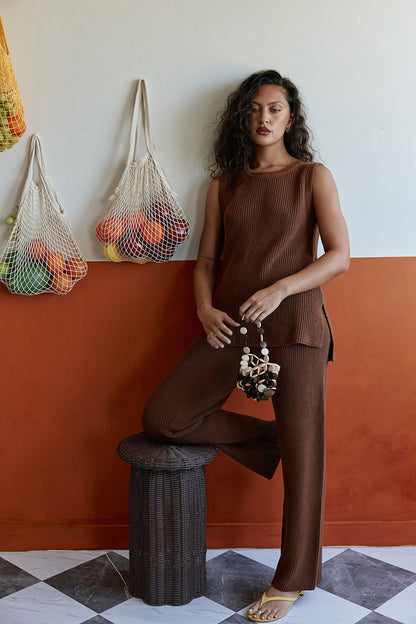 Maxine Top - Chocolate