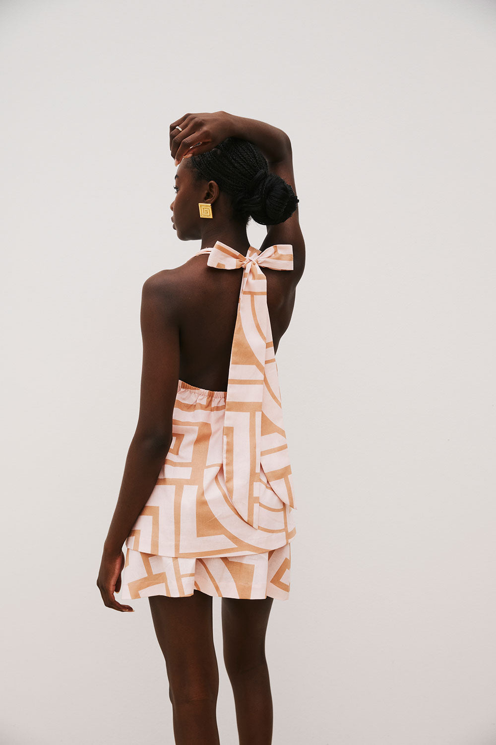 SAMPLE-Alora Dress - Hellenic Maze