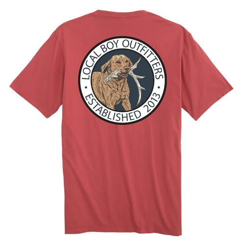 Local Boy Antler Retrieve Tee