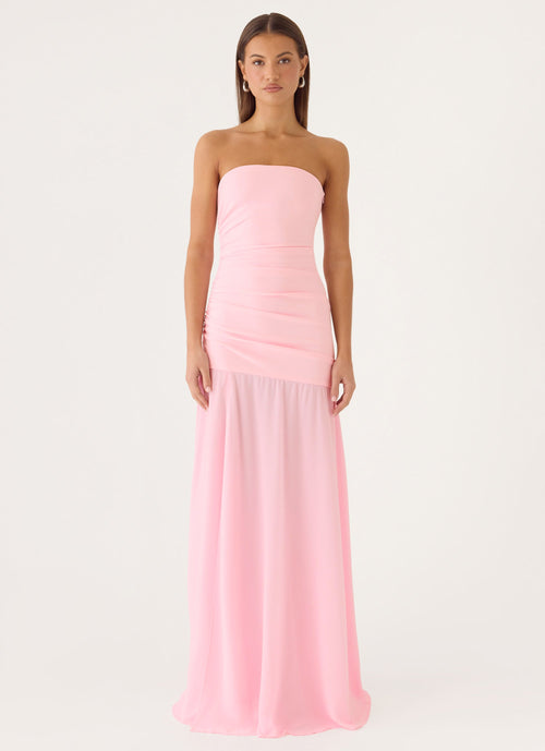 Antora Maxi Dress - Pink