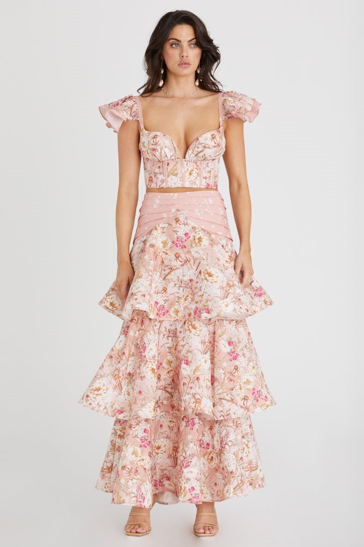 Kate Top - Multi Floral
