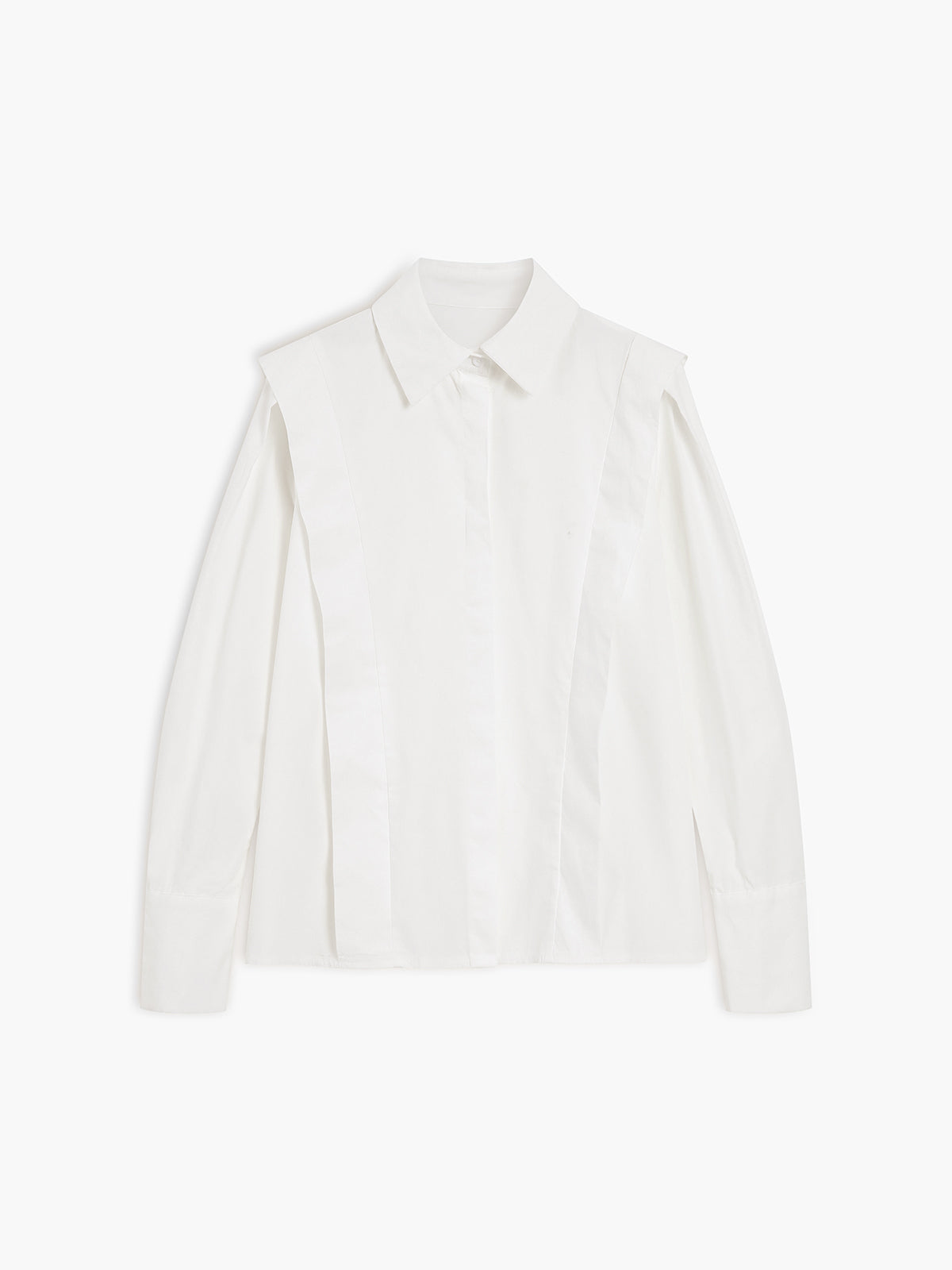 Oversized Button Down Cotton Shirt