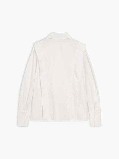 Oversized Button Down Cotton Shirt