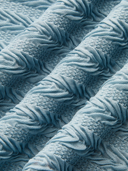 Off-Shoulder Ruffle Detail Dress
