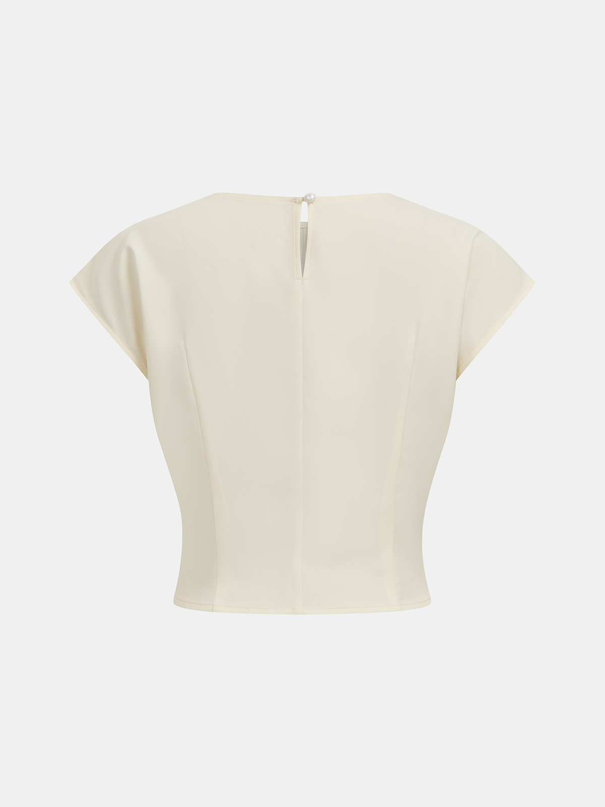 Twist-Front Crop Top & Midi Skirt Set