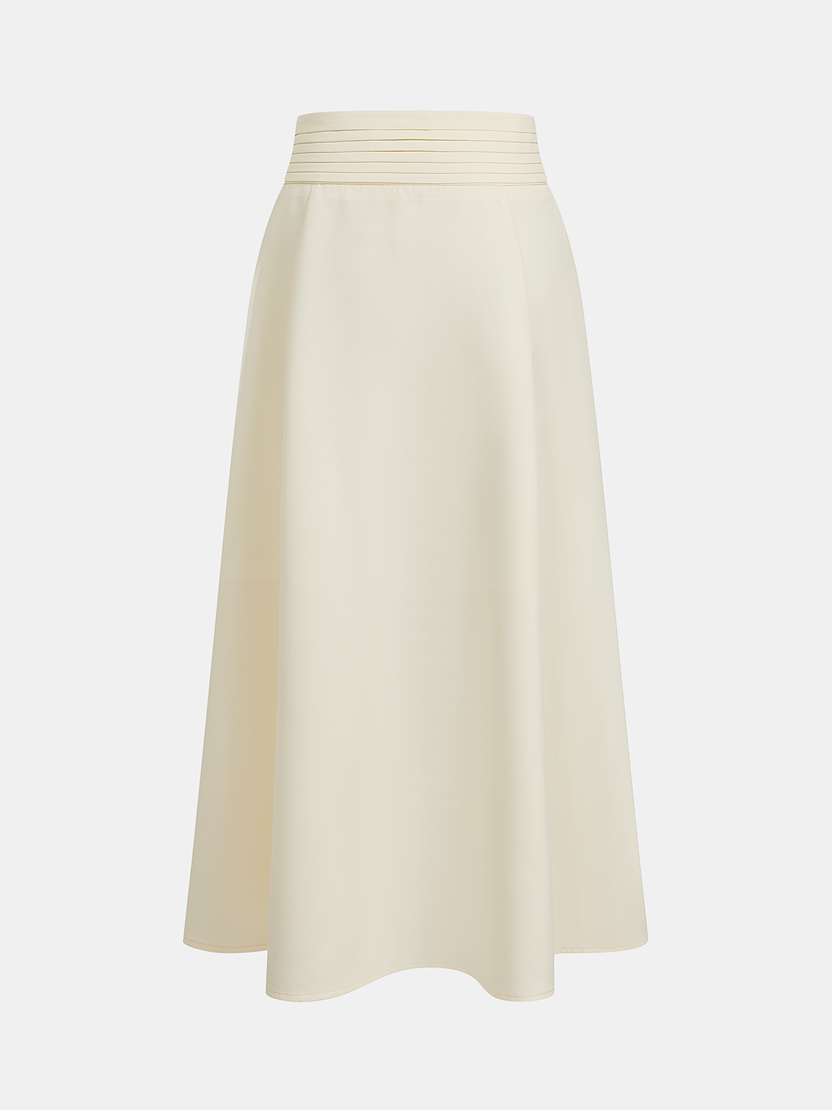 Twist-Front Crop Top & Midi Skirt Set