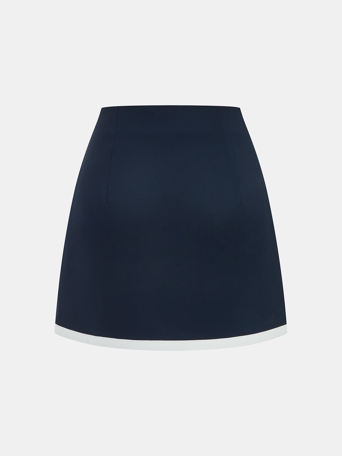 Contrast Trim Strappy Top & Mini Skirt Set