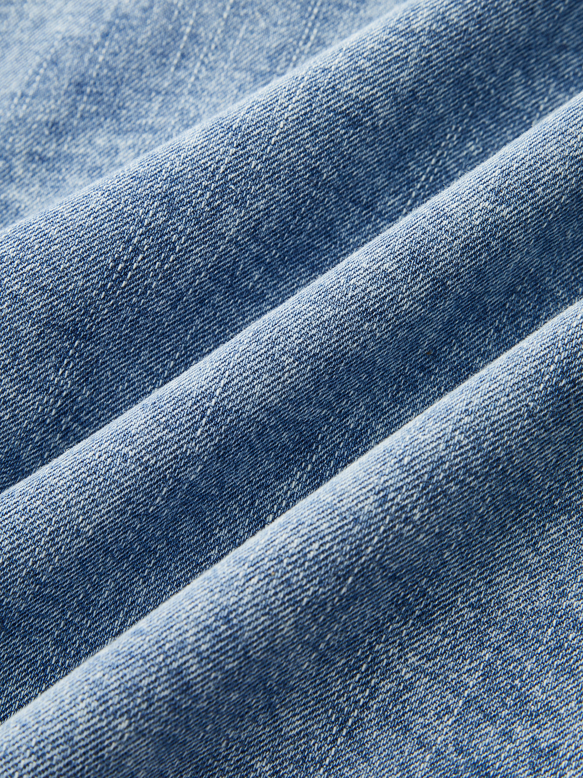 Tie Neck Sleeveless Denim Shirt