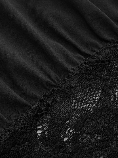 Off Shoulder Lace Cropped Blouse
