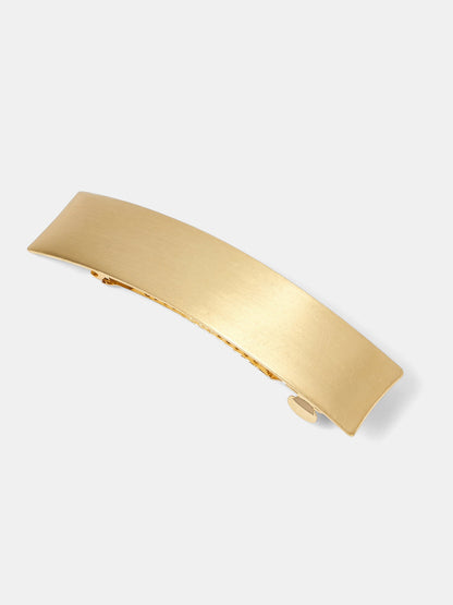 Rectangular Barrette Metal Hair Clip