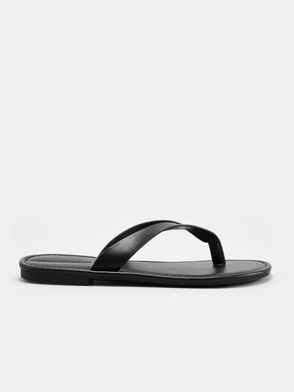 Genuine Leather Casual Flip Flops