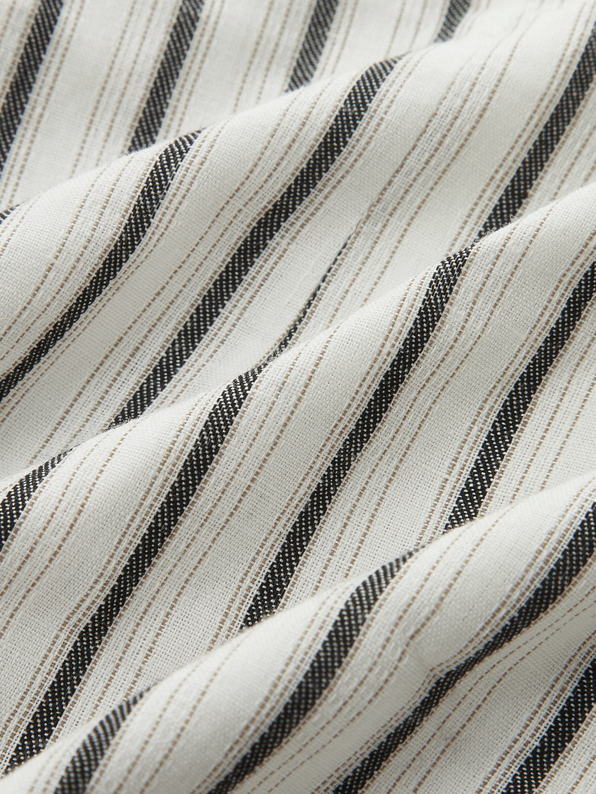 Striped Cotton Crisscross Halter Top