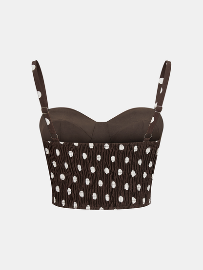 Polka Dot Cami Top & Pants Set