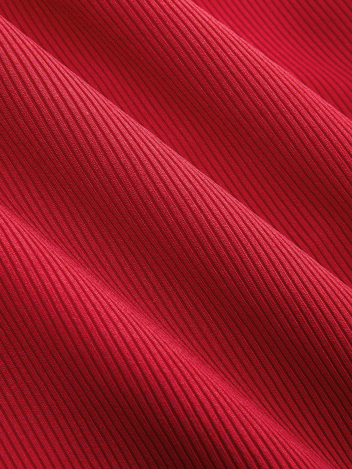 Striped Sleeveless Pleated Knit Dress