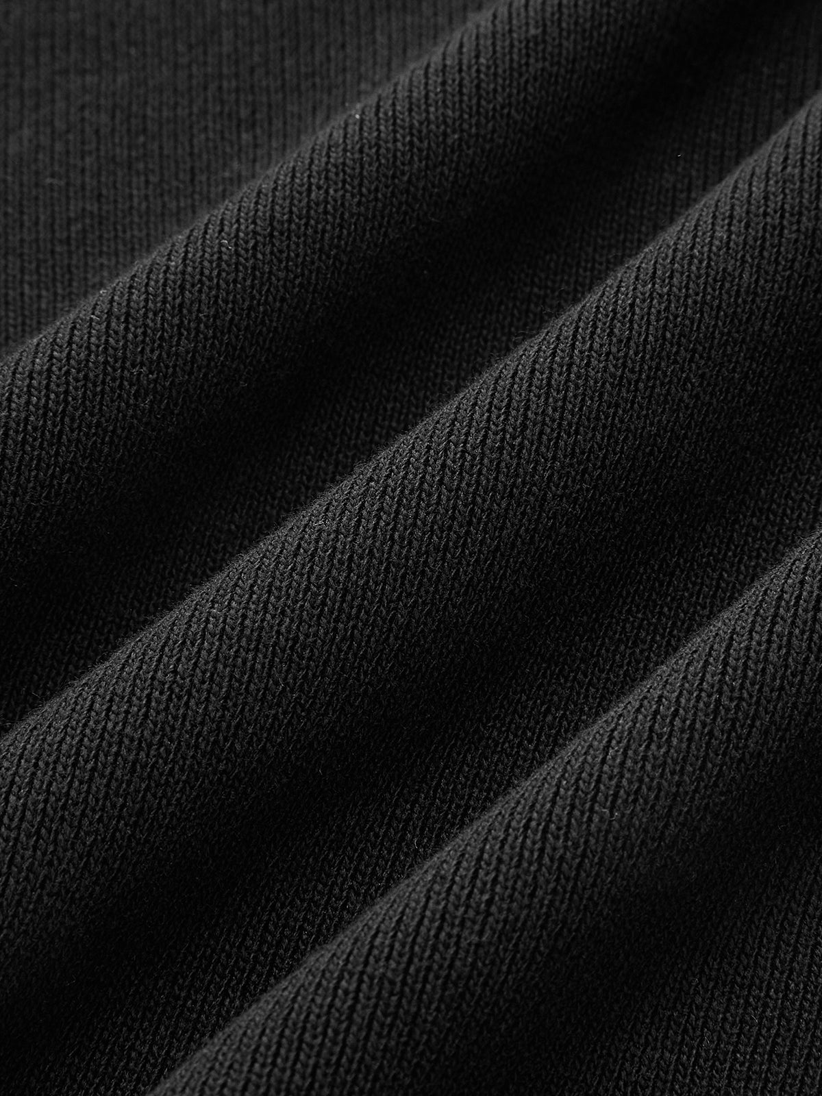 Short Sleeve Zipper Collar Knitted Polo Top