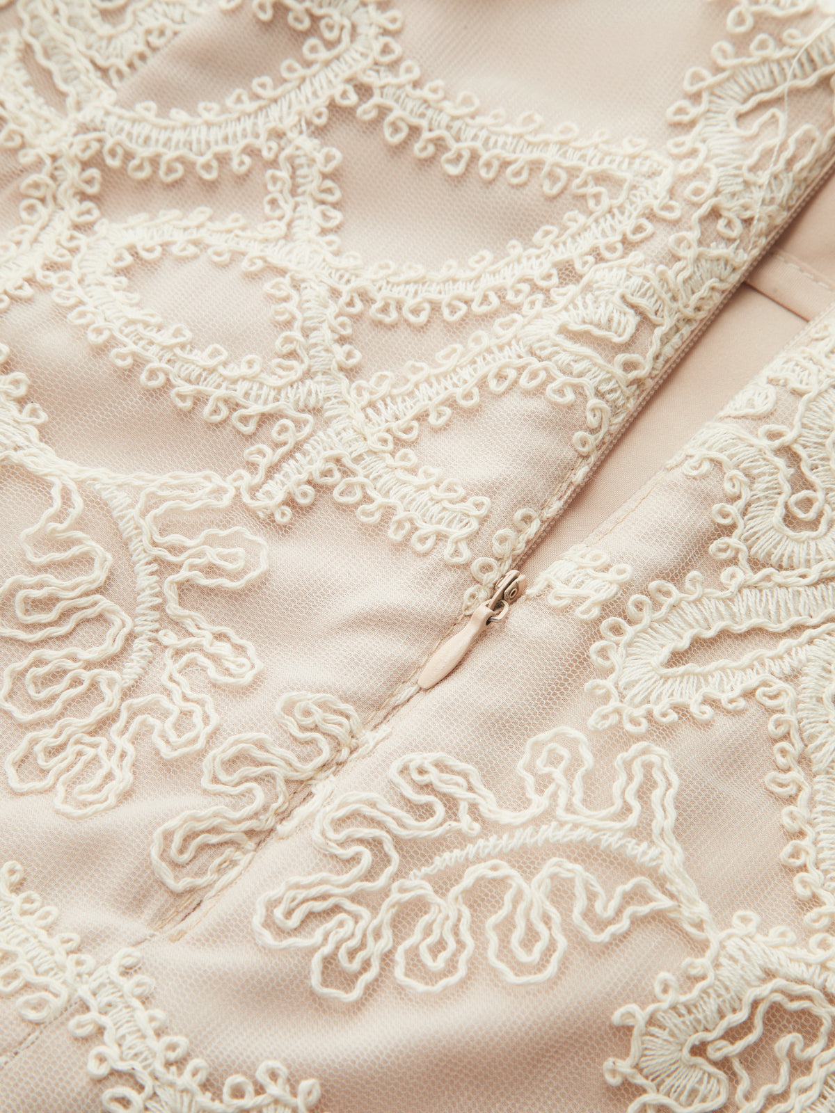 V-Neck Lace Vest & Mini Skirt Set