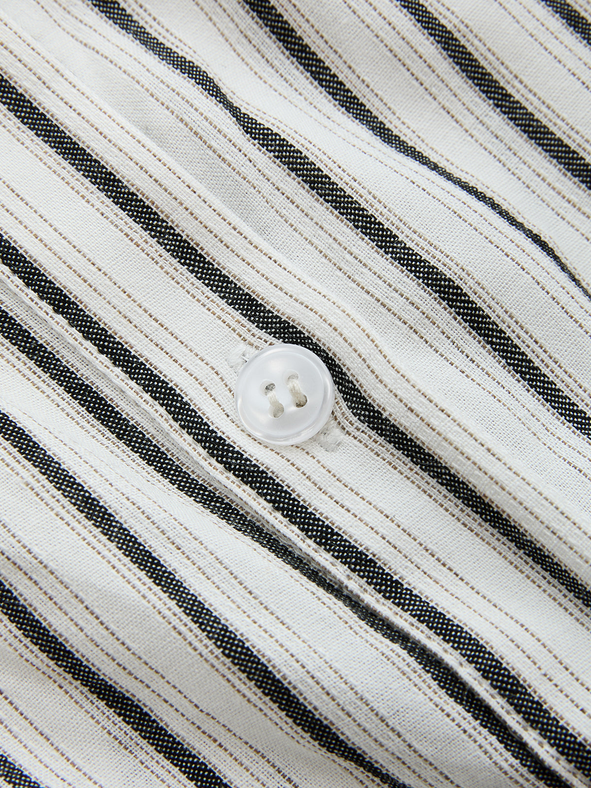 Striped Tie-Back Cotton Top & Pants Set