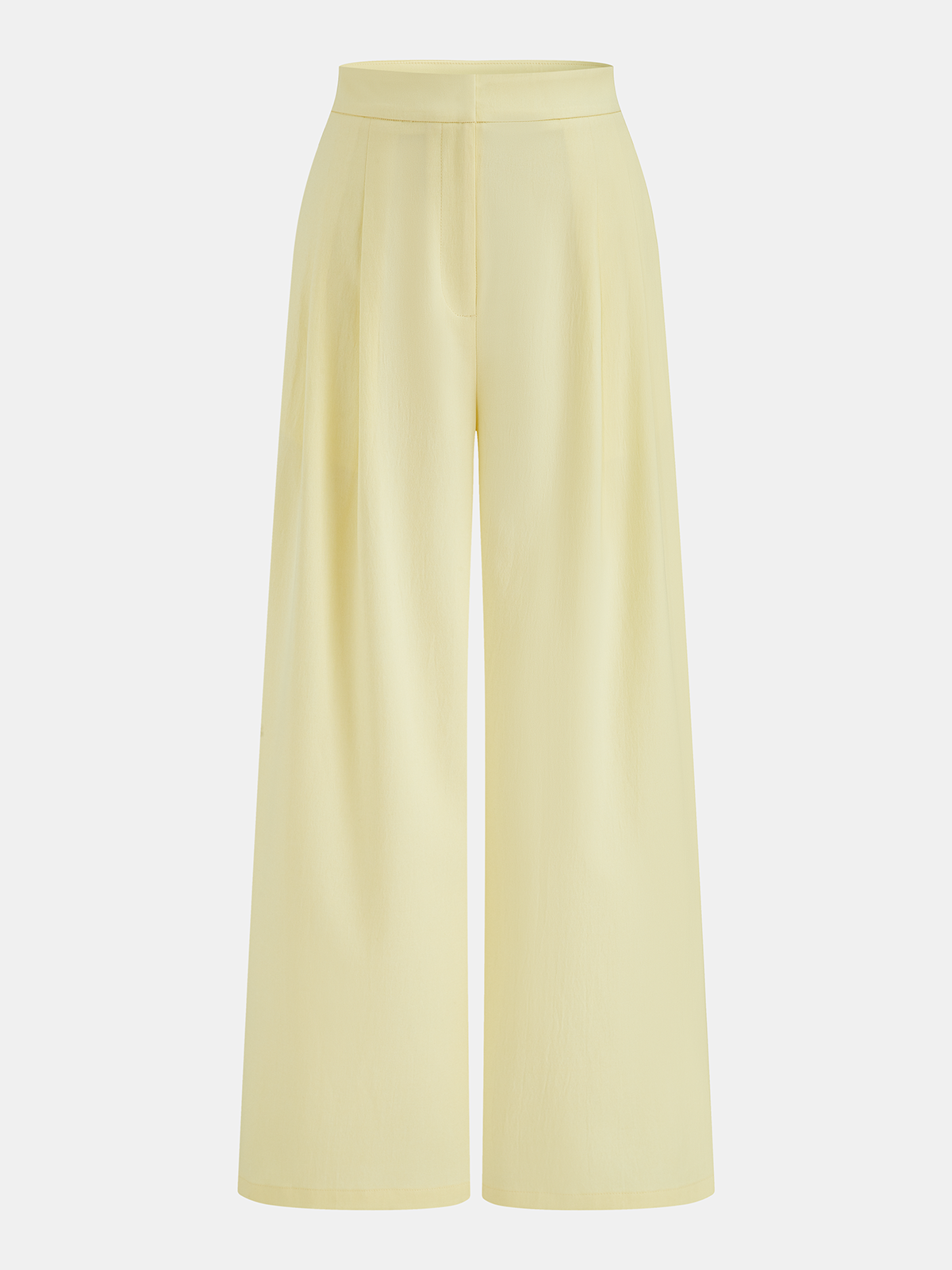 Ruched Halter Top & Wide Leg Pants Set