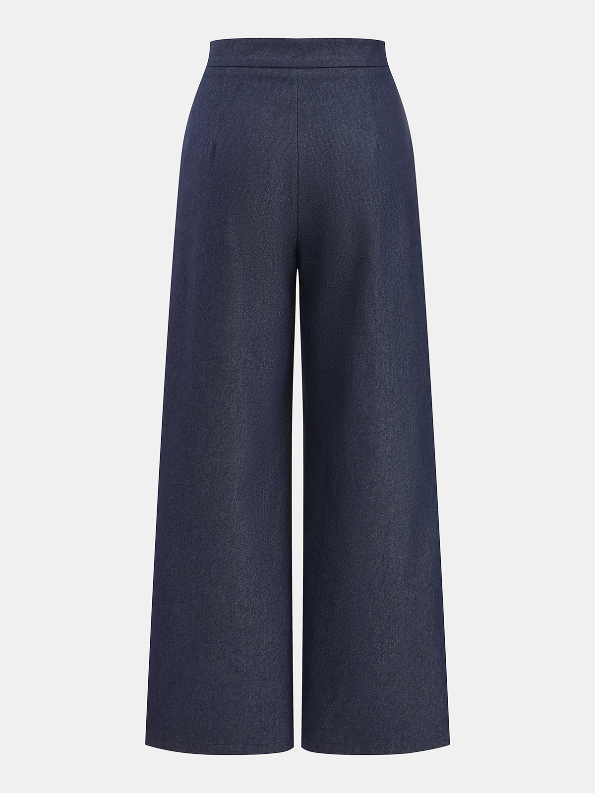 Eyelet Detail Wide Leg Pants