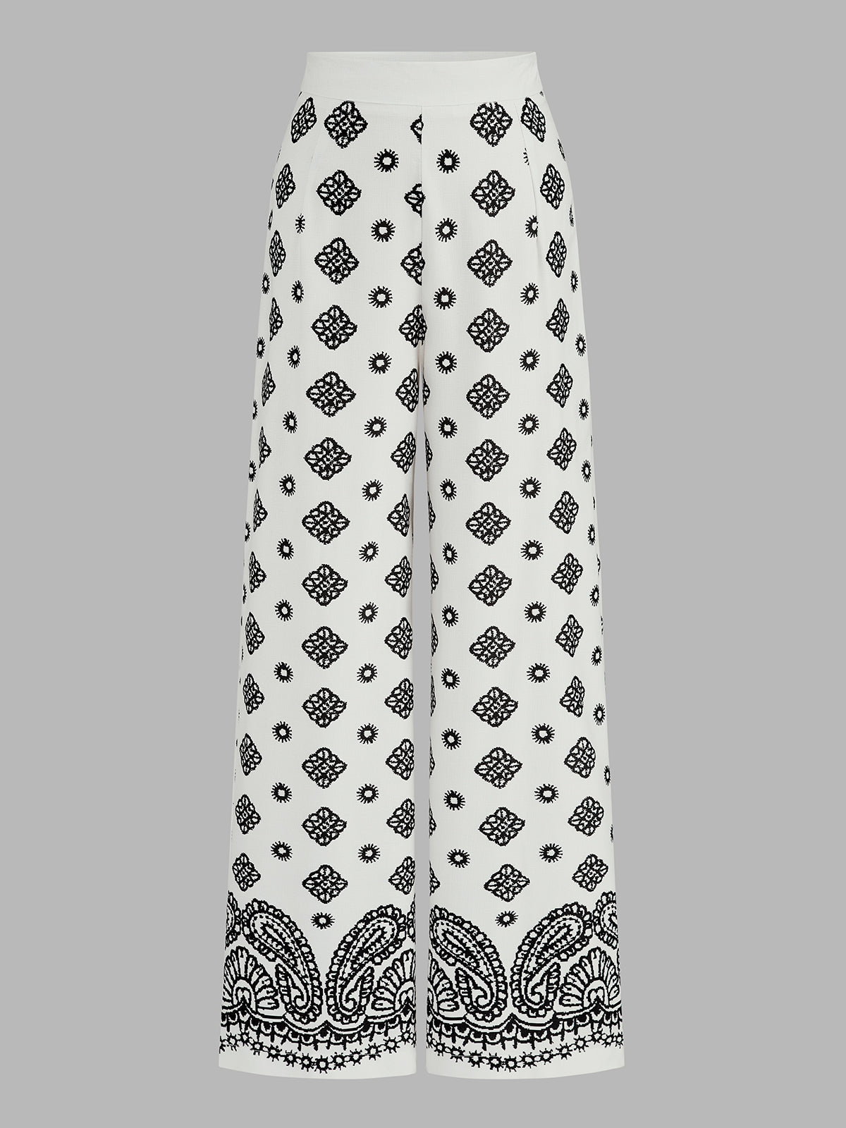 Printed Wrap Tie Cami Top & Pants Set