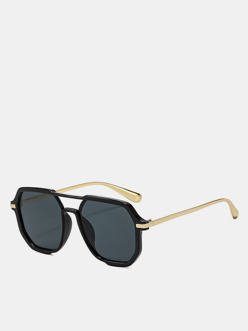 Vintage Double Bridge Aviator Sunglasses