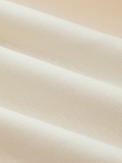 Crochet Lace Hem Cotton Linen Shorts