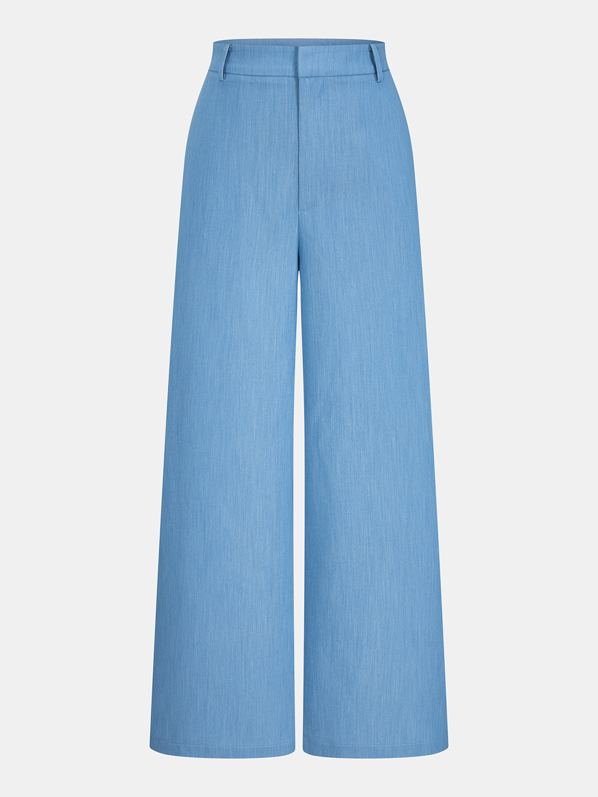 Belted Sleeveless Top & Wide Leg Pants Set