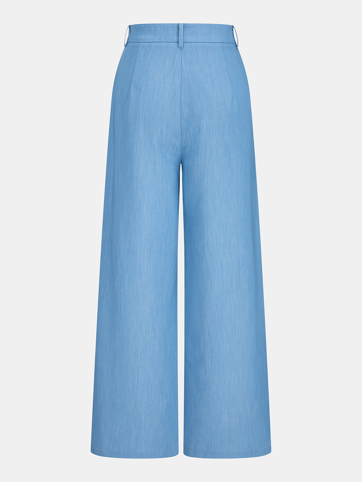 Belted Sleeveless Top & Wide Leg Pants Set
