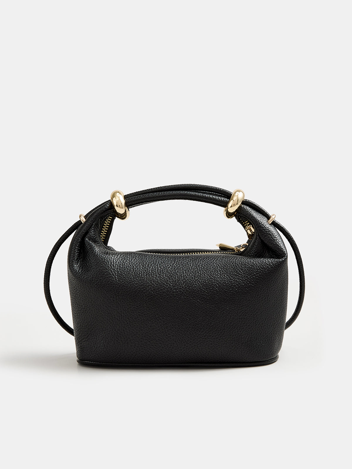 Metal Accent Mini Handbag