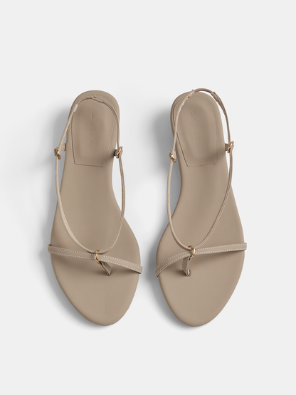 Minimalist Strappy Flat Sandals