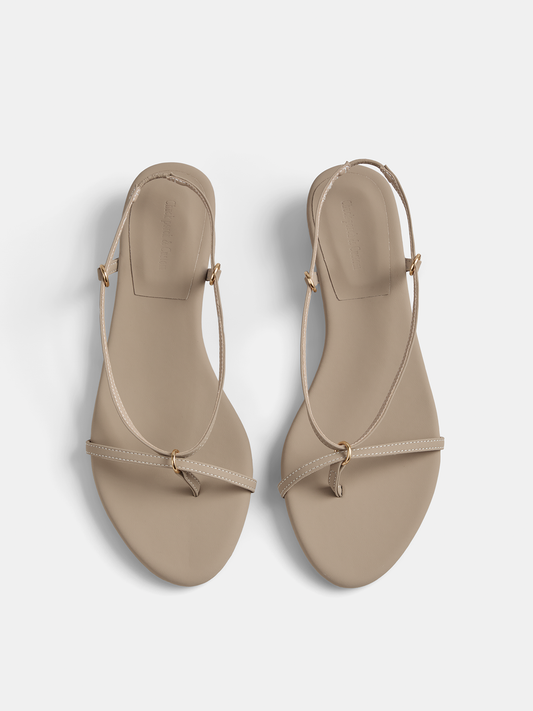 Minimalist Strappy Flat Sandals